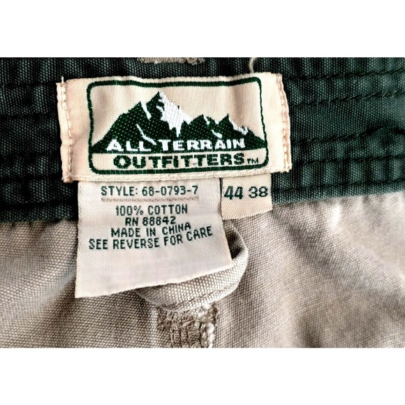 All Terrain Mens Kanki Convertible Cargo Pants 44 X38 Hiking Zip Off Leg Outdoor - Picture 10 of 12